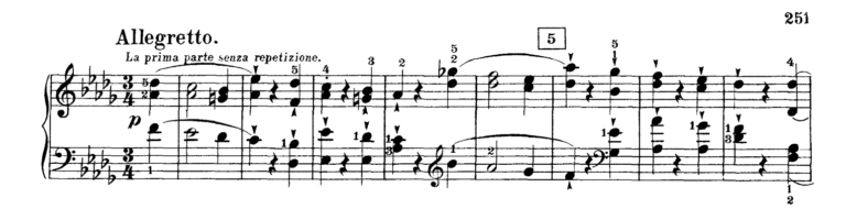 Moonlight Sonata – Second Movement