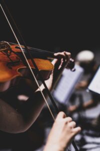 Intense classical music