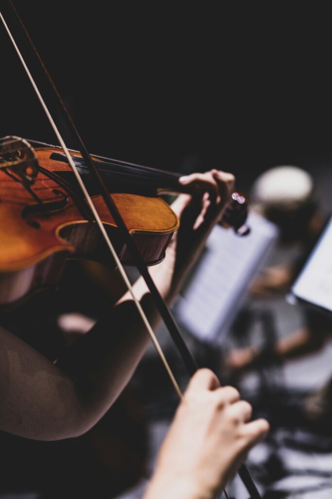 Intense classical music